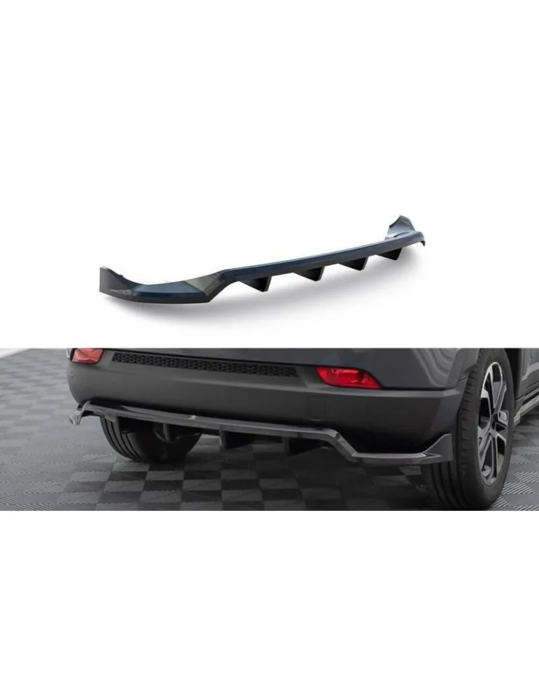Diffuseur central Arrière (avec une barre verticale) JEEP Compass Limited MK2 Facelift - Maxton