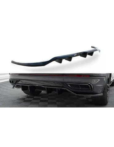 Diffuseur central Arrière (avec une barre verticale) VOLKSWAGEN TIGUAN R-Line MK2 Facelift - Maxton