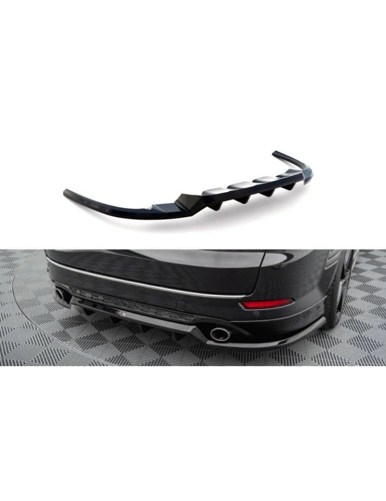 Diffuseur central Arrière (avec une barre verticale) FORD MONDEO ST-LINE Mk4 Facelift - Maxton