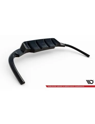 Diffuseur central Arrière (avec une barre verticale) FORD MONDEO ST-LINE Mk4 Facelift - Maxton