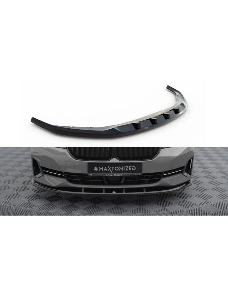 Lame de Pare-chocs Avant V.1 BMW 5 G30 / G31 Facelift - Maxton