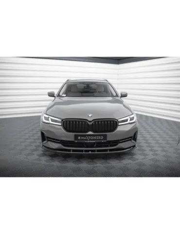 Lame de Pare-chocs Avant V.1 BMW 5 G30 / G31 Facelift - Maxton