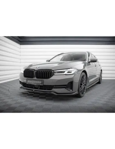 Lame de Pare-chocs Avant V.2 BMW 5 G30 / G31 Facelift - Maxton