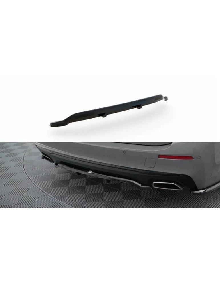 Diffuseur central Arrière (avec une barre verticale) BMW 5 G30 / G31 Facelift - Maxton