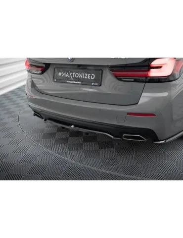 Diffuseur central Arrière (avec une barre verticale) BMW 5 G30 / G31 Facelift - Maxton