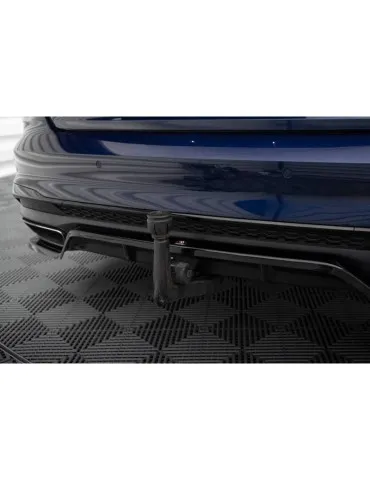Diffuseur central Arrière (avec une barre verticale) V.2 AUDI A4 S-LINE B9 Facelift - Maxton