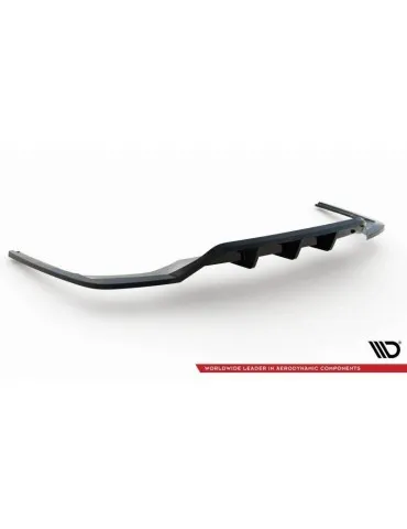 Diffuseur central Arrière (avec une barre verticale) V.2 AUDI A4 S-LINE B9 Facelift - Maxton