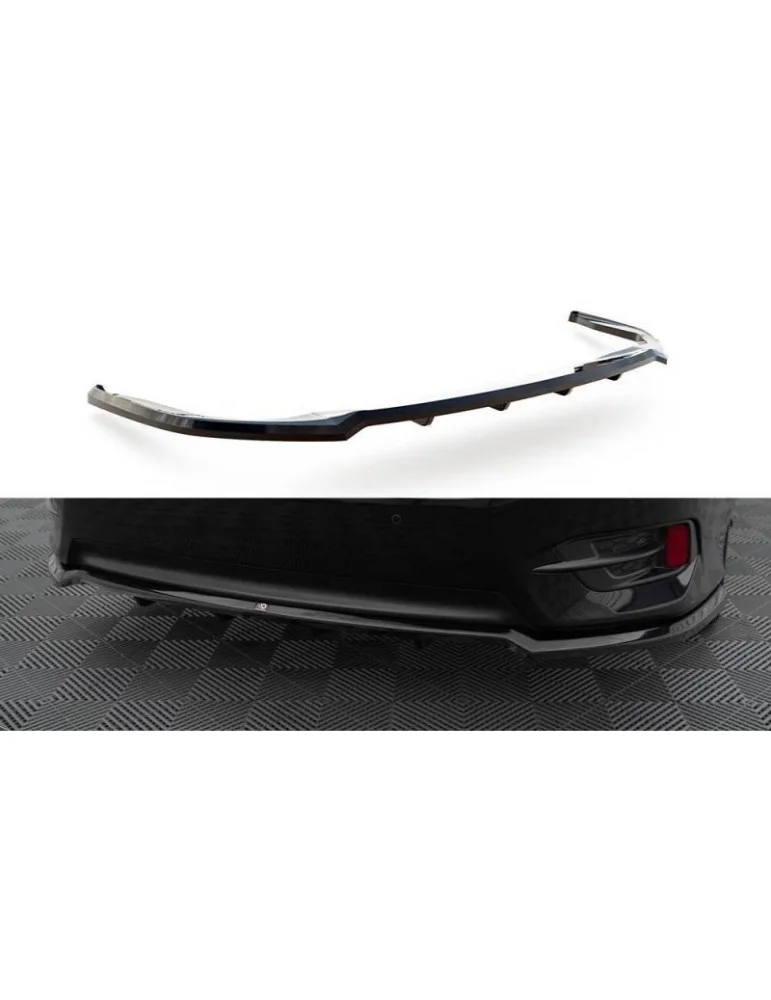 Diffuseur central Arrière (avec une barre verticale) HONDA CIVIC MK10 - Maxton