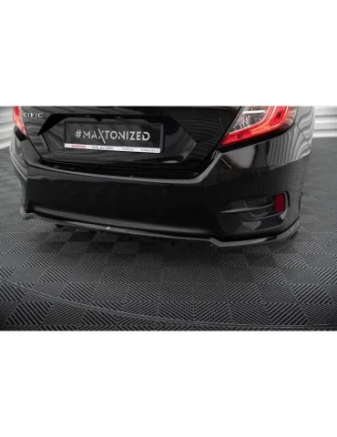 Diffuseur central Arrière (avec une barre verticale) HONDA CIVIC MK10 - Maxton