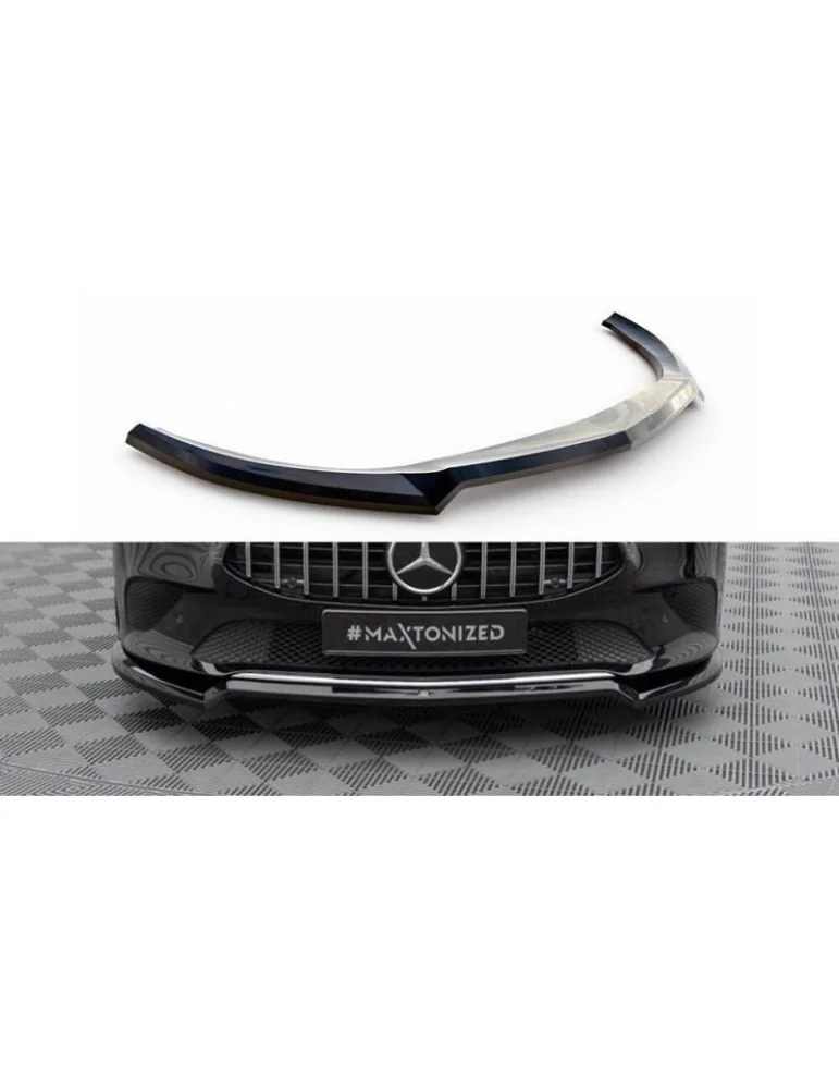 Lame de Pare-chocs Avant V.1 MERCEDES-BENZ CLA C118 - Maxton