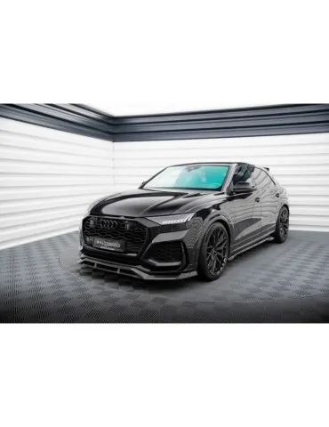 Fibre de carbone Lame de Pare-chocs Avant AUDI RSQ8 MK1 - Maxton