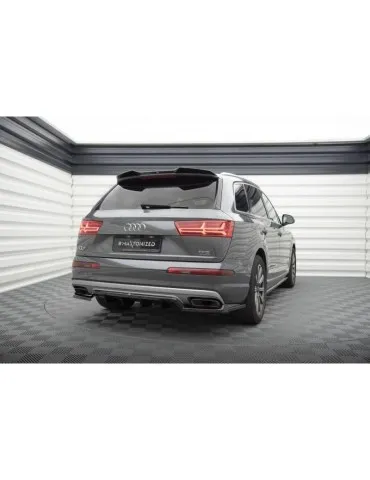 Diffuseur central Arrière (avec une barre verticale) AUDI Q7 MK2 - Maxton