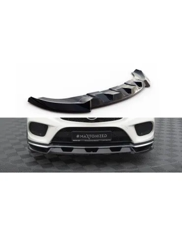 Lame de Pare-chocs Avant V.1 MERCEDES-BENZ GLE Coupe 43 AMG / AMG-Line C292 - Maxton