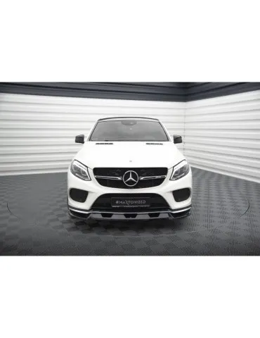 Lame de Pare-chocs Avant V.1 MERCEDES-BENZ GLE Coupe 43 AMG / AMG-Line C292 - Maxton
