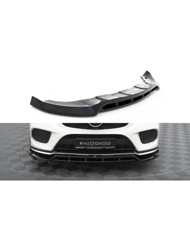 Lame de Pare-chocs Avant V.2 MERCEDES-BENZ GLE Coupe 43 AMG / AMG-Line C292 - Maxton