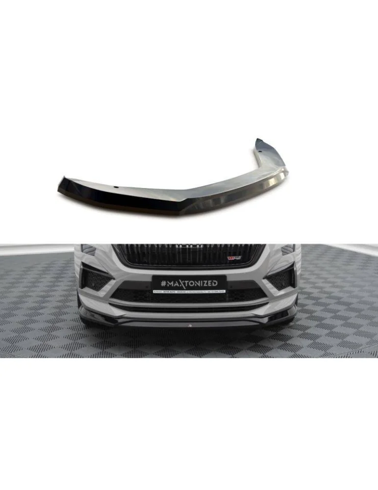 Lame de Pare-chocs Avant V.1 SKODA KODIAQ RS MK1 Facelift - Maxton