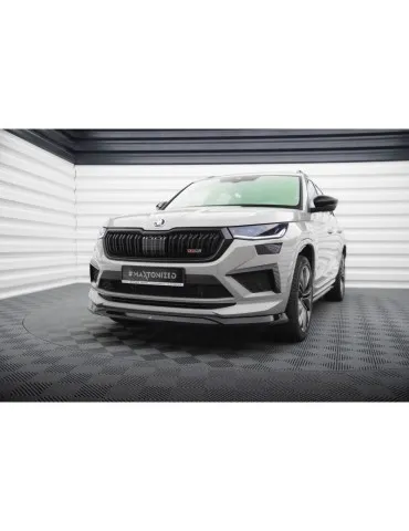 Lame de Pare-chocs Avant V.1 SKODA KODIAQ RS MK1 Facelift - Maxton