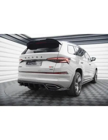 Diffuseur central Arrière (avec une barre verticale) SKODA KODIAQ RS MK1 Facelift - Maxton