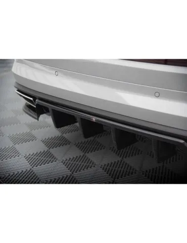 Diffuseur central Arrière (avec une barre verticale) SKODA KODIAQ RS MK1 Facelift - Maxton