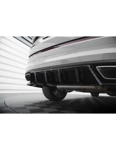 Diffuseur central Arrière (avec une barre verticale) SKODA KODIAQ RS MK1 Facelift - Maxton