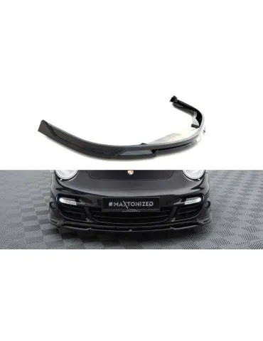 Lame de Pare-chocs Avant PORSCHE 911 Turbo 997 - Maxton