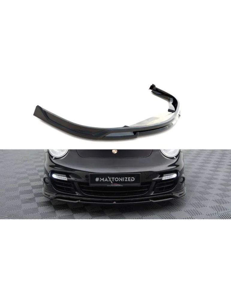 Lame de Pare-chocs Avant PORSCHE 911 Turbo 997 - Maxton