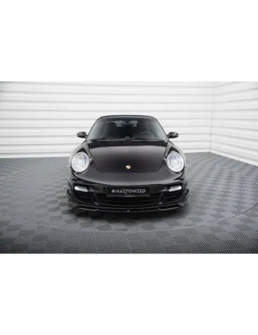 Lame de Pare-chocs Avant PORSCHE 911 Turbo 997 - Maxton
