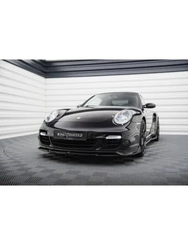 Lame de Pare-chocs Avant PORSCHE 911 Turbo 997 - Maxton