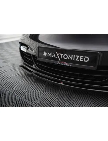 Lame de Pare-chocs Avant PORSCHE 911 Turbo 997 - Maxton