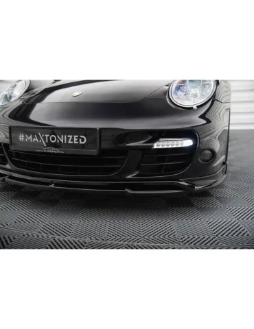 Lame de Pare-chocs Avant PORSCHE 911 Turbo 997 - Maxton