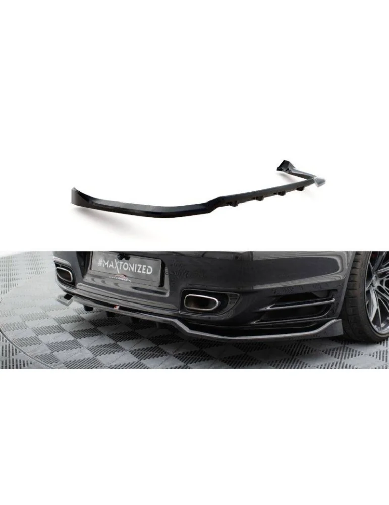 Diffuseur central Arrière (avec une barre verticale) PORSCHE 911 Turbo 997 - Maxton