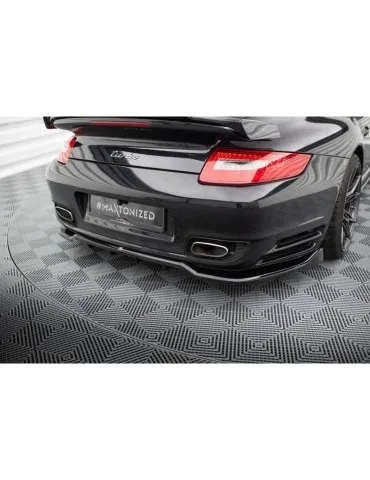 Diffuseur central Arrière (avec une barre verticale) PORSCHE 911 Turbo 997 - Maxton