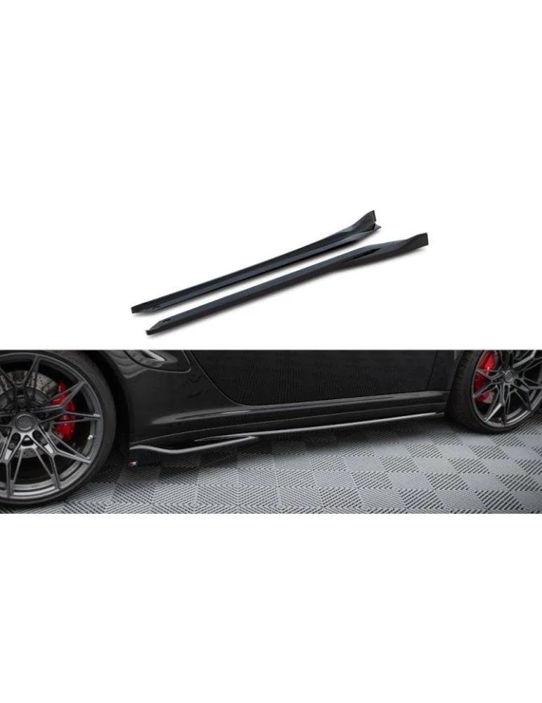 Extension / Rajout de Bas de caisse PORSCHE 911 Turbo 997 - Maxton