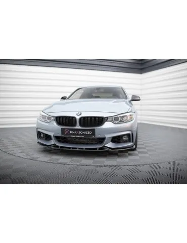 Lame de Pare-chocs Avant V.3 BMW 4 Coupe M-Pack F32 - Maxton
