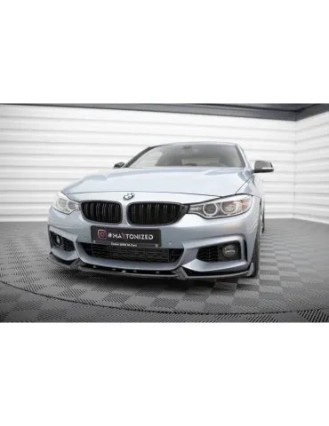 Lame de Pare-chocs Avant V.4 BMW 4 Coupe M-Pack F32 - Maxton