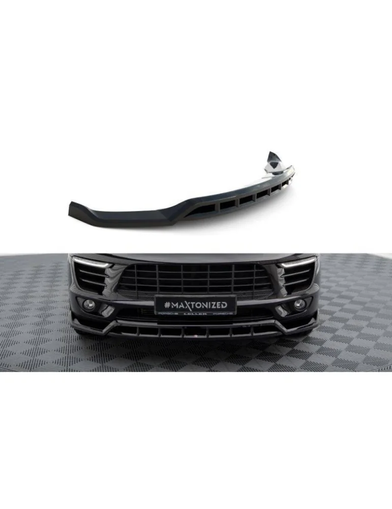 Lame de Pare-chocs Avant V.3 PORSCHE Macan MK1 - Maxton