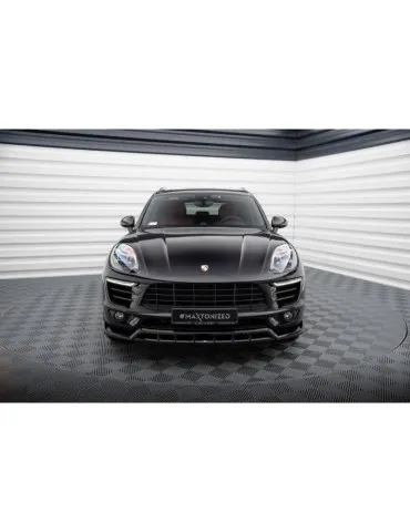 Lame de Pare-chocs Avant V.3 PORSCHE Macan MK1 - Maxton
