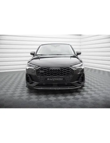 Lame de Pare-chocs Avant V.1 AUDI Q3 Sportback F3 - Maxton