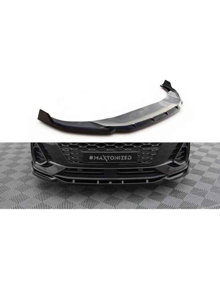Lame de Pare-chocs Avant V.2 AUDI Q3 Sportback F3 - Maxton