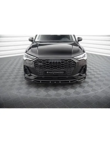 Lame de Pare-chocs Avant V.2 AUDI Q3 Sportback F3 - Maxton
