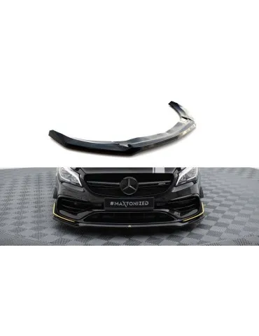 Lame de Pare-chocs Avant V.3 MERCEDES-AMG CLA 45 AERO C117 Facelift - Maxton