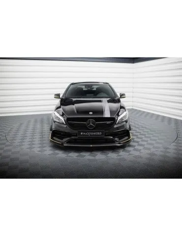 Lame de Pare-chocs Avant V.3 MERCEDES-AMG CLA 45 AERO C117 Facelift - Maxton
