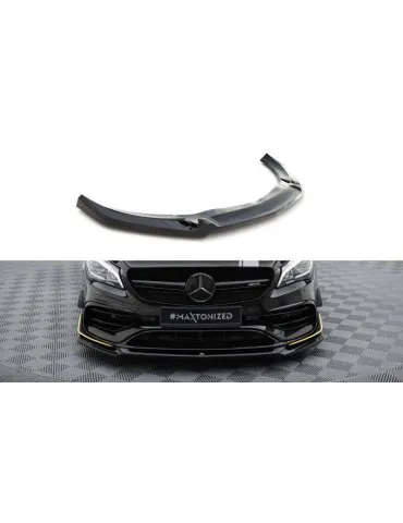 Lame de Pare-chocs Avant V.4 MERCEDES-AMG CLA 45 AERO C117 Facelift - Maxton