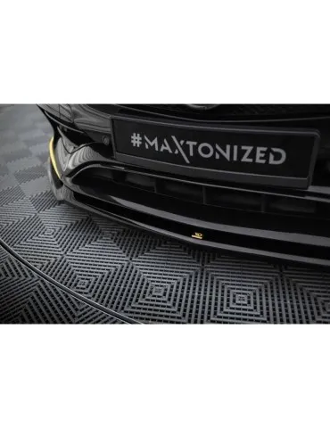 Lame de Pare-chocs Avant V.4 MERCEDES-AMG CLA 45 AERO C117 Facelift - Maxton