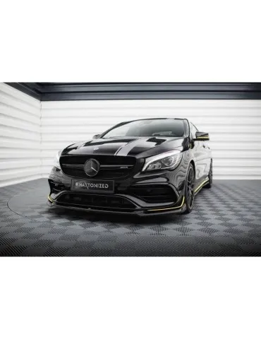 Lame de Pare-chocs Avant V.4 MERCEDES-AMG CLA 45 AERO C117 Facelift - Maxton