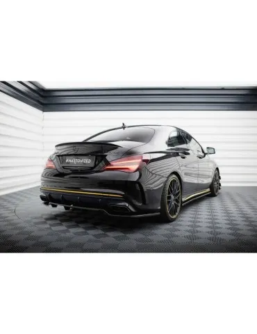 Diffuseur central Arrière (avec une barre verticale) MERCEDES-AMG CLA 45 C117 Facelift - Maxton