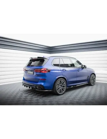 Diffuseur central Arrière (avec une barre verticale) V.1 BMW X5 M-Pack G05 Facelift - Maxton