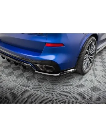Diffuseur central Arrière (avec une barre verticale) V.1 BMW X5 M-Pack G05 Facelift - Maxton