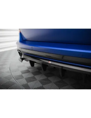 Diffuseur central Arrière (avec une barre verticale) V.1 BMW X5 M-Pack G05 Facelift - Maxton