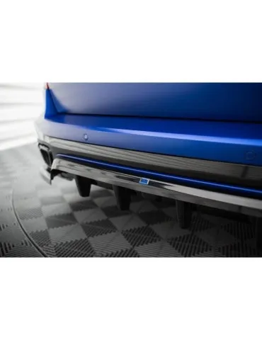 Diffuseur central Arrière (avec une barre verticale) V.2 BMW X5 M-Pack G05 Facelift - Maxton